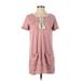 Charlie o. by Kinnucan's Casual Dress: Pink Dresses - Women's Size Small