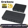 Splitter HDMI 4K Splitter Video 1x4 HDMI 1 in 4 out HDMI 1.4 HD Splitter Audio Sync per HDTV DVD PS3