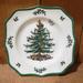 Spode Christmas Tree Scalloped Dinner Plate - 10.5 inch