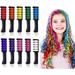 10 Colors Hair Chalk for Girls Kids Temporary Bright Hair Color Dye for Girls Age 4 5 6 7 8 9 10+ Washable Hair Chalk Comb for Valentine s Day Party Cosplay DIY