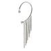 Long Tassel Left Ear Cuff Chain Earnings Ear Crawler Earrings Ear Wrap Earrings