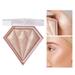 KARLSITEK Shimmer Diamond Highlight Powder Highlighter Facial Bronzers Palette Face Contour Glitter Illuminator Makeup Palette