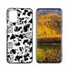 Compatible with LG K53 Phone Case Cow-Print-Abstract-Art-Black-White-Pink-Cute42 Case Men Women Flexible Silicone Shockproof Case for LG K53