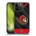 Head Case Designs Officially Licensed NHL Ottawa Senators Jersey Soft Gel Case Compatible with Apple iPhone 15 Pro