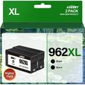 962XL Ink Cartridges Combo Pack Compatible for HP 962 XL HP962XL 962XL Black and Color Combo Pack Replacement for HP