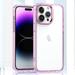 Clear Case for iPhone 11 Pro Max Ultra Slim Flexible Scratch Resistant Transparent TPU Shockproof Bumper Gel Rubber Soft Silicone Protective Phone Case Cover for iPhone 11 Pro Max Pink