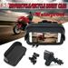 GYZEE Motorcycle Atv Handlebar Holder Mount Bag Case For Mobile Phone Gps Waterproof