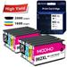 962XL 962 Ink Cartridges Replacement for HP Printer Ink 962 XL 962XL Combo Pack for HP OfficeJet Pro 9015 9010 9025 9020 9018 Printer (2 Black 2 Cyan 2 Magenta 2 Yellow 8 Pack)