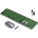 seenda Backlit Keyboard and Mouse USB/Type C Rechargeable Keyboard Mouse Backlit Keyboard