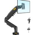 NB North Bayou Monitor Desk Mount Stand Full Motion Swivel Monitor Arm with Gas Spring for 17-30 Computer