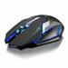 Wireless Silent Mouse LED Luminous Gaming Competitive Mouse USB Connected Mouse