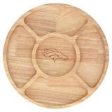 The Memory Company Denver Broncos Wood Chip & Dip Serving Tray