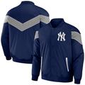 Men's Darius Rucker Collection by Fanatics Navy New York Yankees Baseball Raglan Full-Snap Jacket