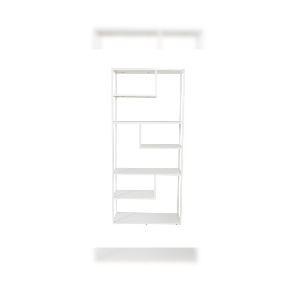 Staal Regal 6 Ablagen, weiss. Image