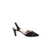 Silvia Fiorentina Heels: Black Shoes - Women's Size 9