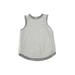 Athleta Active Tank Top: Gray Solid Sporting & Activewear - Kids Girl's Size Small