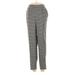 Nine West Casual Pants - Mid/Reg Rise: Gray Bottoms - Women's Size Medium