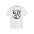 Kurzarmshirt UPSCALE BY MISTER TEE "Herren Red Hot Chilli Peppers Oversize Tee" Gr. 4XL, weiß (white) Herren Shirts T-Shirts