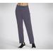 Skechers Women's Slip-ins: GO WALK Uptown Pants | Size Medium | Purple/Charcoal | Polyester/Spandex