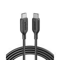 Anker USB C Kabel 100W 1.8m, Powerline III USB C auf USB C Ladekabel 2.0, Typ C Ladekabel für MacBook Pro 2020, iPad Pro 2020, iPad Air 4, Galaxy S20 Plus S9 S8, Pixel, Switch ch, LG V2 0 (Schwarz)