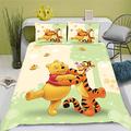 Doiicoon Winnie the Pooh Baby Bedding, Children's Bedding 100x135, Winnie the Pooh Bedding Set 135x200 Bedding Set for Children With 50x75 cm Pillowcase (1,200 x 200 cm)
