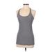 Lululemon Athletica Active Tank Top: Gray Activewear - Women's Size 6