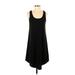 Leith Casual Dress - A-Line Scoop Neck Sleeveless: Black Solid Dresses - Women's Size Small