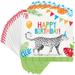 Creative Converting Party Animals Happy Birthday Napkins, 48 ct | Wayfair DTC354575NAP