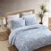 Tommy Bahama Home Tommy Bahama Palmday Cotton Reversible Quilt Set Polyester/Polyfill/Cotton in Blue | King Quilt + 2 King Shams | Wayfair