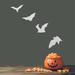 The Holiday Aisle® Halloween Bats Wall Décor, Metal in Gray | 10.5 H x 9.6 W x 0.1181 D in | Wayfair C515CCBF69354BE8AF09742653B9569E