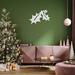 The Holiday Aisle® Mistletoe Wall Décor, Metal in Gray | 11 H x 16 W x 0.12 D in | Wayfair 147B2118E43E491E88E3D5A7CBC91293