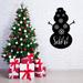 The Holiday Aisle® Snowman Wall Décor, Metal in Black | 24 H x 15.5 W x 0.12 D in | Wayfair 4619E1F8E9814DE9909E81A95293D95A