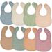 Isabelle & Max™ Alaze Comfy Cubs Muslin Cotton Baby Bibs in White/Brown | Wayfair F65698D5A1214133954FC1BADDD7F322