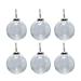 The Holiday Aisle® Holiday Shaped Ornament Set of 6 Glass | 4.5 H x 3.9 W x 3.9 D in | Wayfair 48BD4C20CDA74D79BC286B282E107269