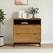 Latitude Run® Amici 2 - Drawer Dresser Wood in Brown | 31.5 H x 31.5 W x 15.7 D in | Wayfair C7B9A398D8744D198E50E79A0C6F6178