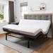 Alwyn Home Emilsy Adjustable Bed w/ Wireless Remote | 14.7 H x 73.4 W x 78.7 D in | Wayfair 3F8D60FEA4F34D808350E49EAABC1291