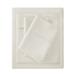 Madison Park Farwell 300 Thread Count Deep Pocket Sheet Set 100% Cotton/Sateen in White | Queen | Wayfair MP20-8253