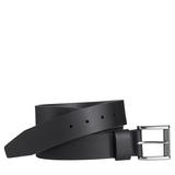 Johnston & Murphy Men's Roller Buckle Belt Black 42 Leather