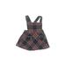 Janie and Jack Dress - A-Line: Black Plaid Skirts & Dresses - Size 3-6 Month