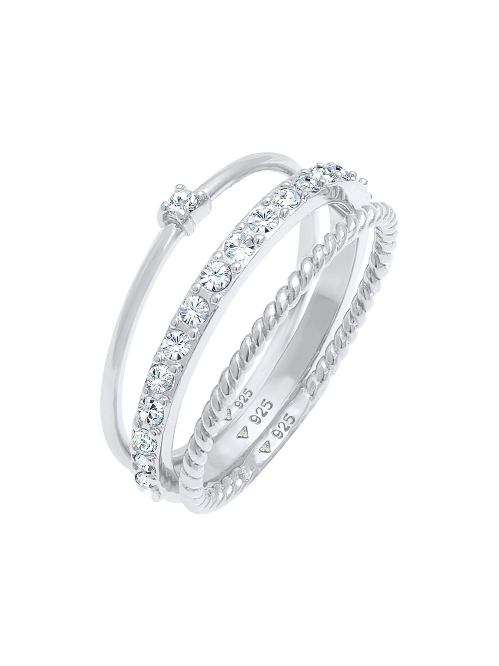 Elli Ring Damen silber, 52 Image