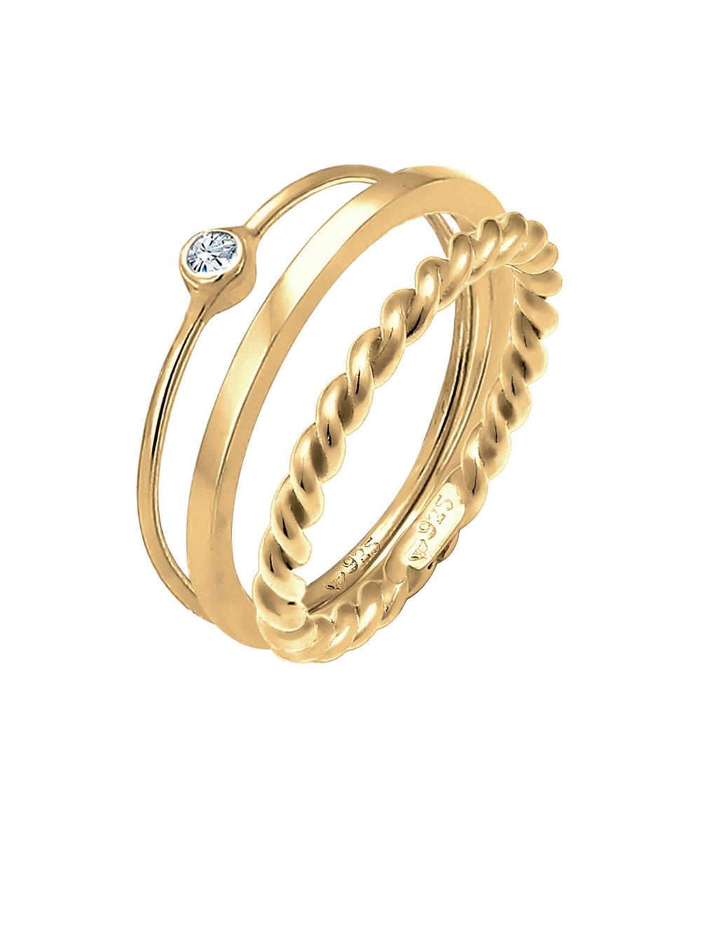 Elli Ring Damen gold, 56 Image