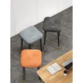 Modern light luxury square stool cover stretch square chair set stool cover bedroom dresser stool