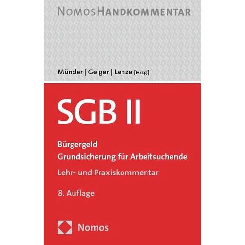 Sgb Ii – Johannes Herausgegeben:Münder, Udo Geiger, Anne Lenze