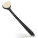 17 Long Handle Back Scrubber for Men and Women Medium-Hard Bristles for Effective Body Exfoliation Body Scrubbers for Use in Shower (Black)