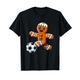 Nette Lebkuchenmann Fußball Fußball Weihnachten Kinder Jungen T-Shirt