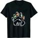 FLORID Stay Pawsitive Shirt - Dog Paw Cat Animal Cute T-Shirt Gift