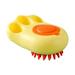 Xinhuadsh Pet Bath Brush Silicone Dog Grooming Brush with Shampoo Dispenser Durable Comfortable Comb Pet Supply