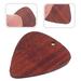 Wooden Pendant 1Pc Practical Guitar Pick Guitar Fingertip Pick Bass Pick Guitar Accessory