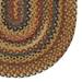 Capel Rugs American Heritage Made in USA Woodstone 7 0 X 9 0 Oval Braided Rug