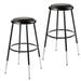 Otto 25 -33 Height Adjustable Stool Black Pack of 2